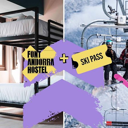 Font Andorra Hostel 라마사나 외부 사진